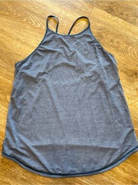 lululemon athletica Heathered Teal Tank Top